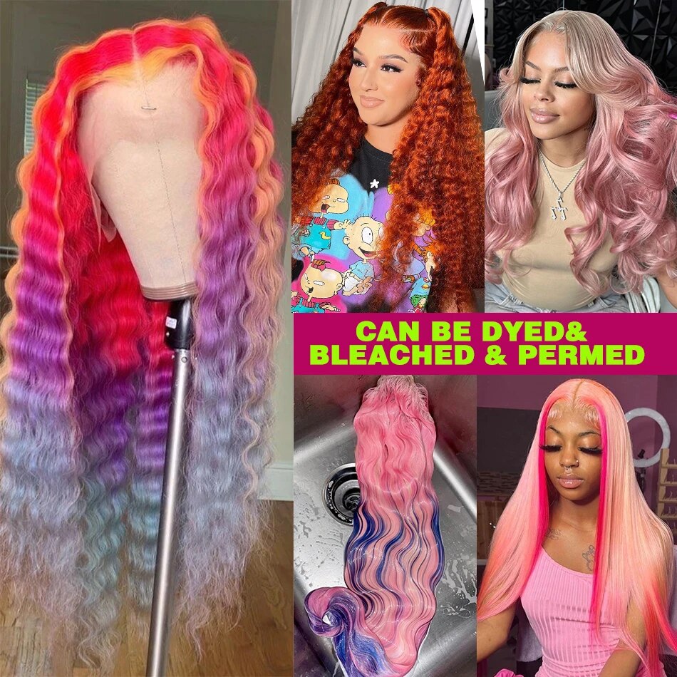 613 Honey Blonde Deep Wave Lace Frontal